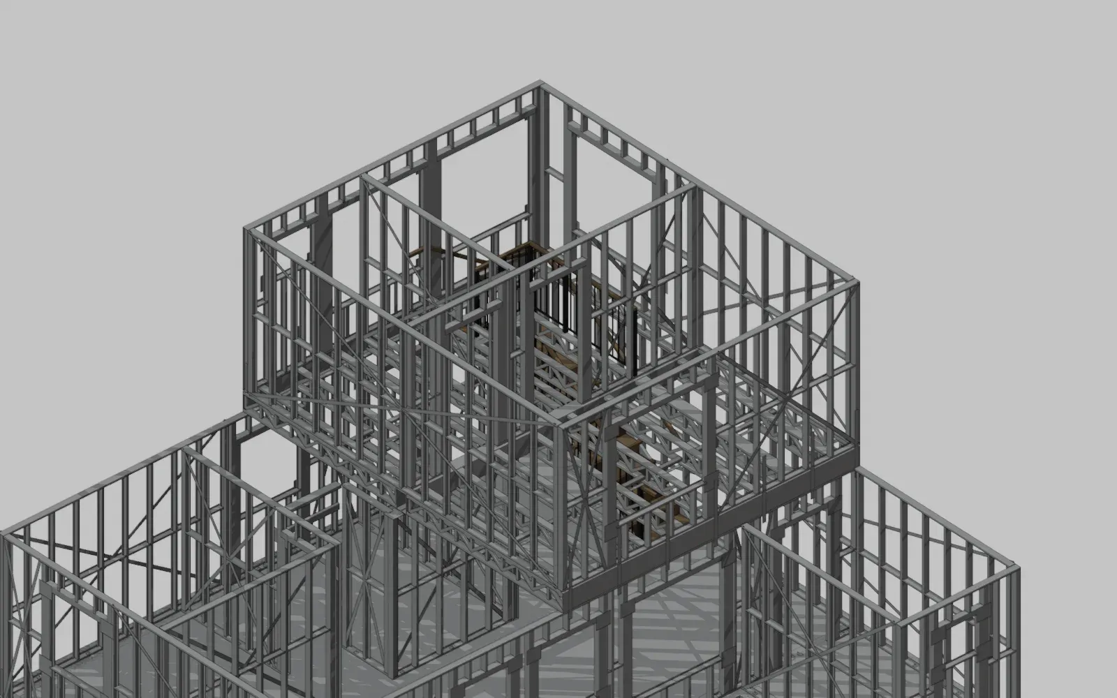 Escalera en perspectiva